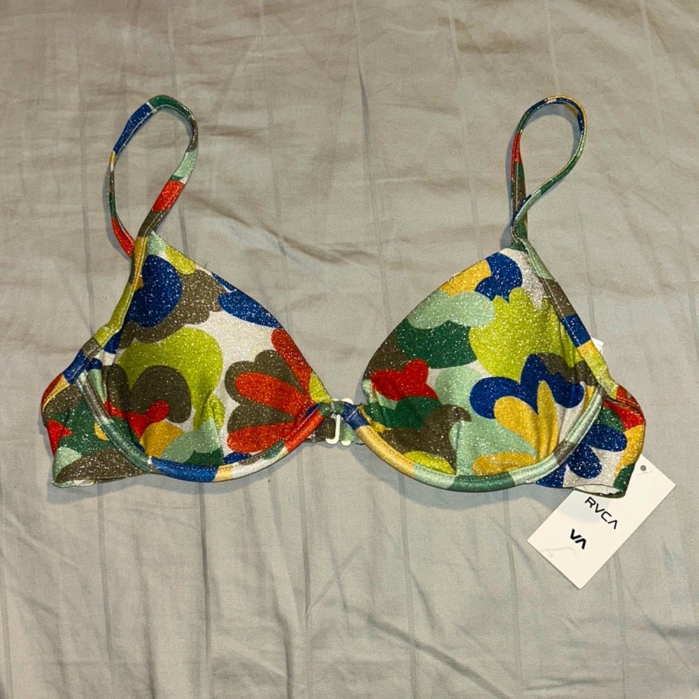 NWT RVCA Bikini Top